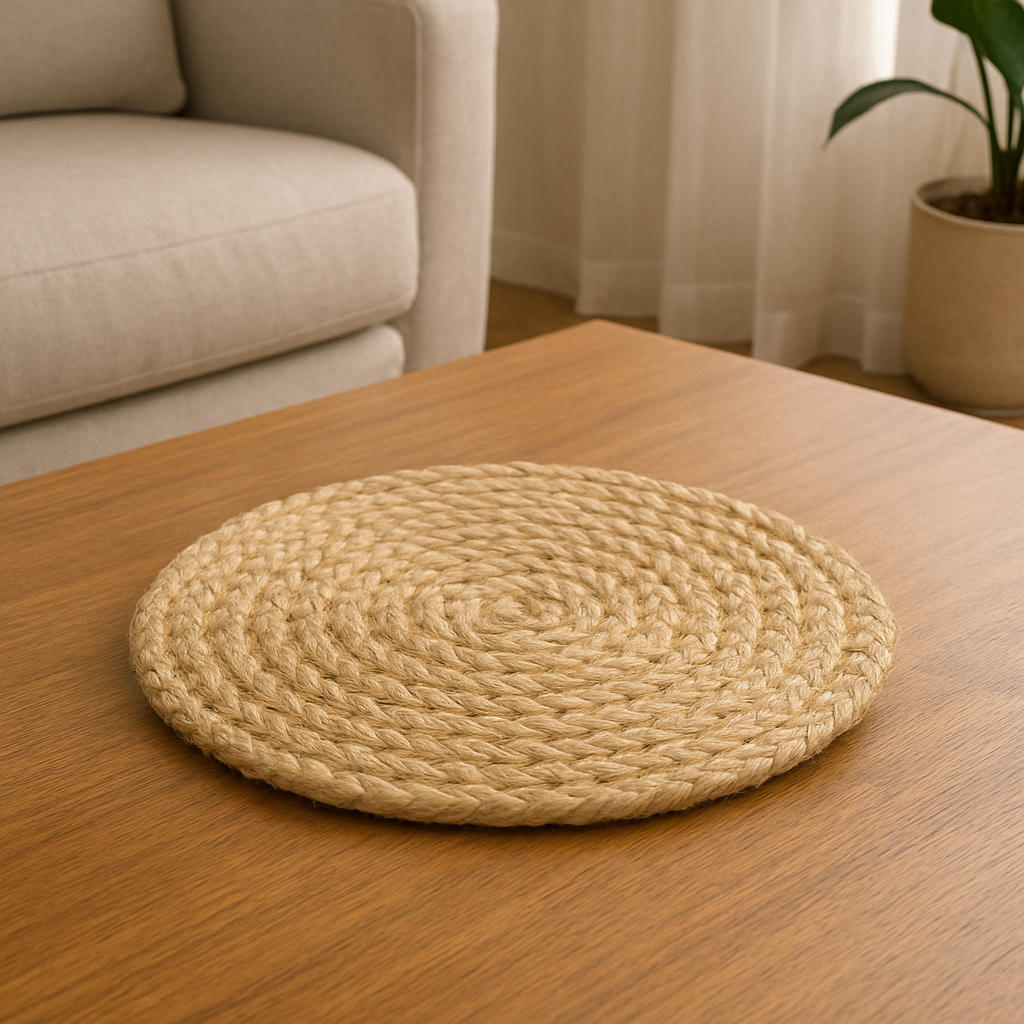 Jute Placemat 15 inch- Pack of 5